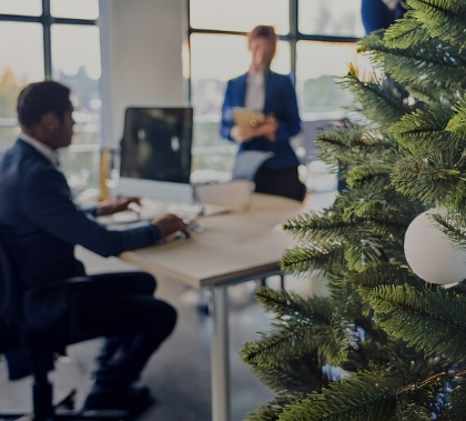 empresa en la época de navidad atención al cliente
