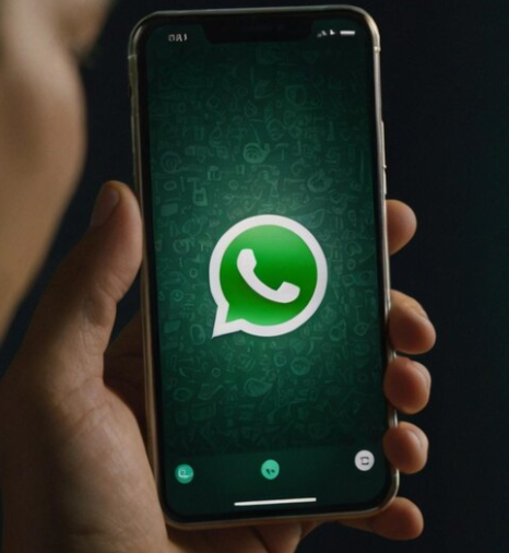 móvil con la aplicación de WhatsApp Business
